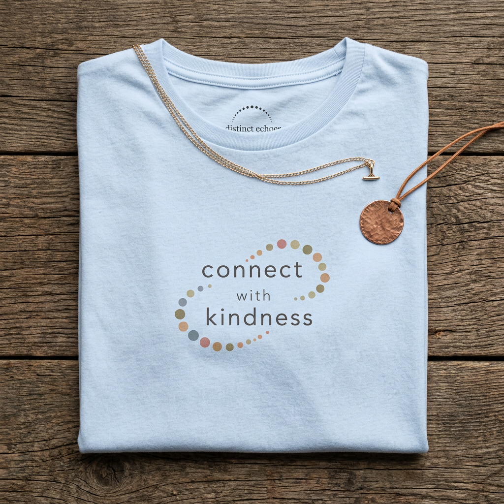 "Connect with Kindness" - Women's Softstyle Layering Tee