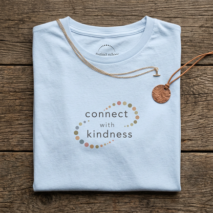 "Connect with Kindness" - Women's Softstyle Layering Tee
