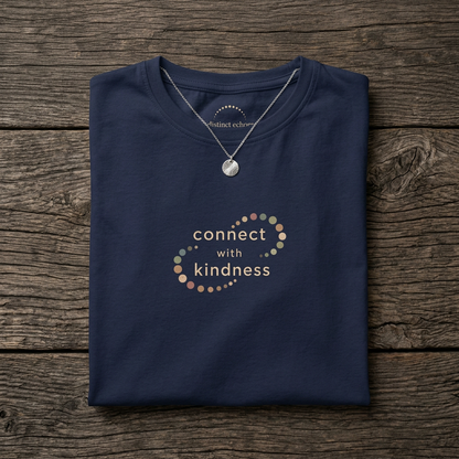 "Connect with Kindness" - Women's Softstyle Layering Tee