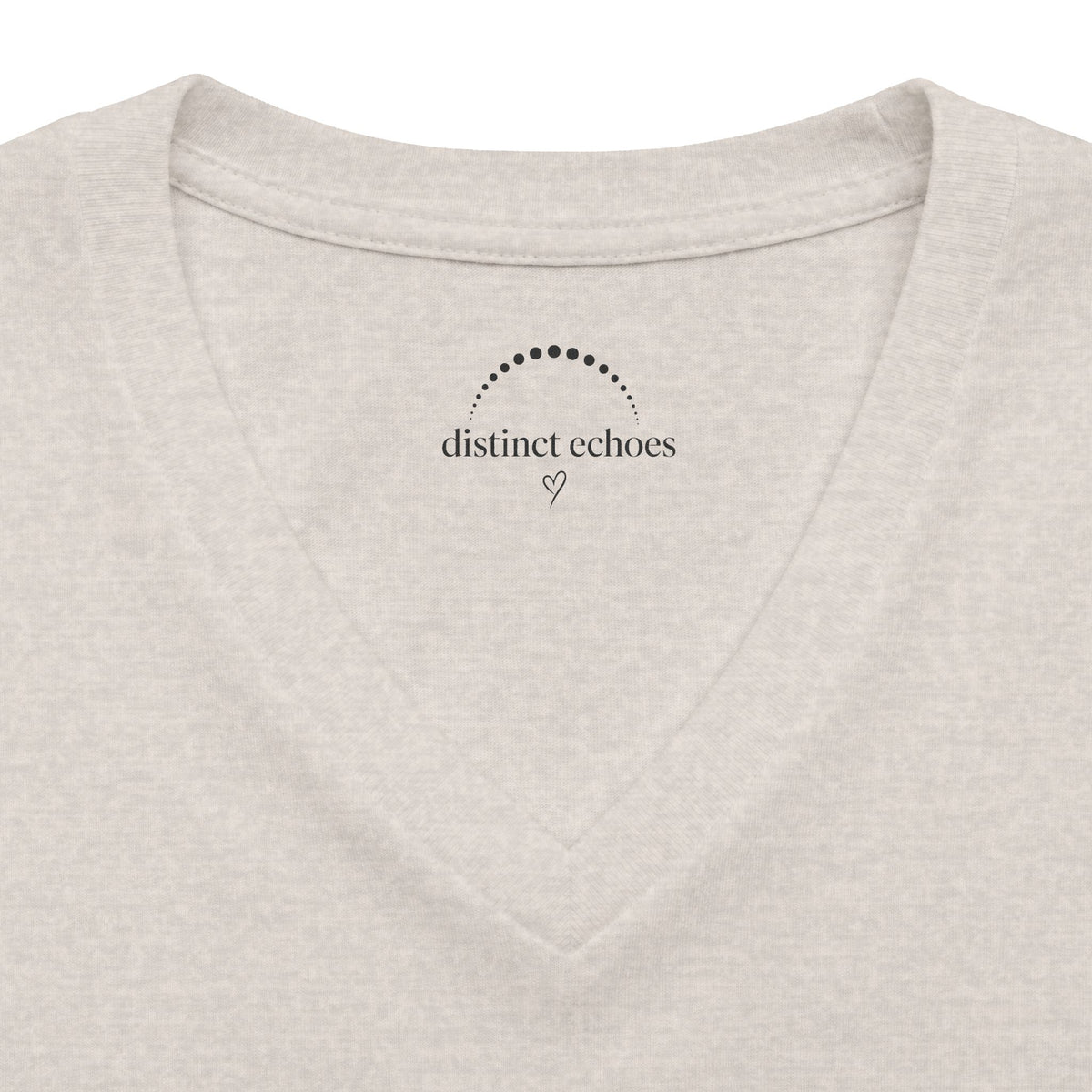 Women's Fall V-Neck Tee - "Falling into My Cozy Era" Faux Embroidery