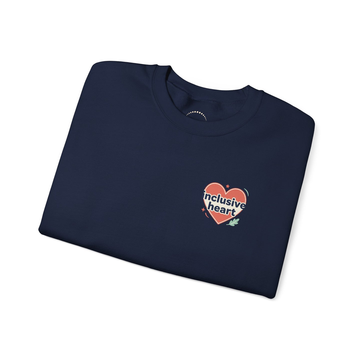 Inclusive Heart Crewneck Pullover