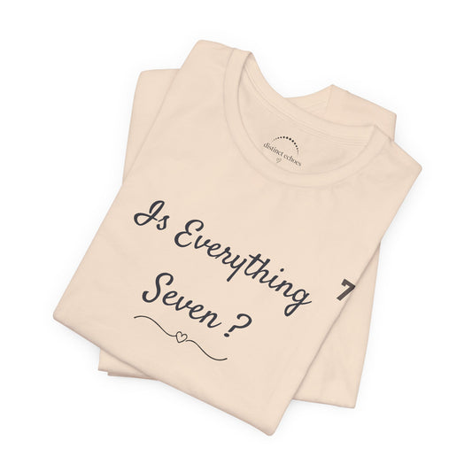 Check in - Is Everything Seven? Daughter's Echoes