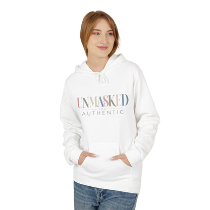UNMASKED Hoodie — Midweight Unisex Fleece Pullover