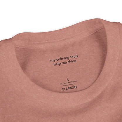 Youth Tee — "Squeezes help me with big feelings" Cute Hedgehog Emotional Support Shirt