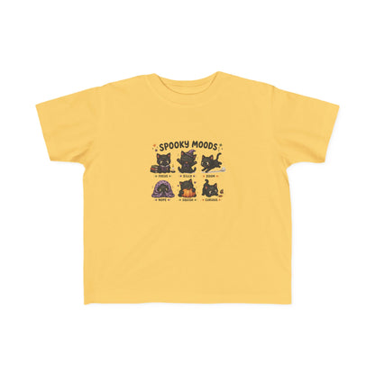 Toddler Tee - Spooky Moods mini Halloween Cats
