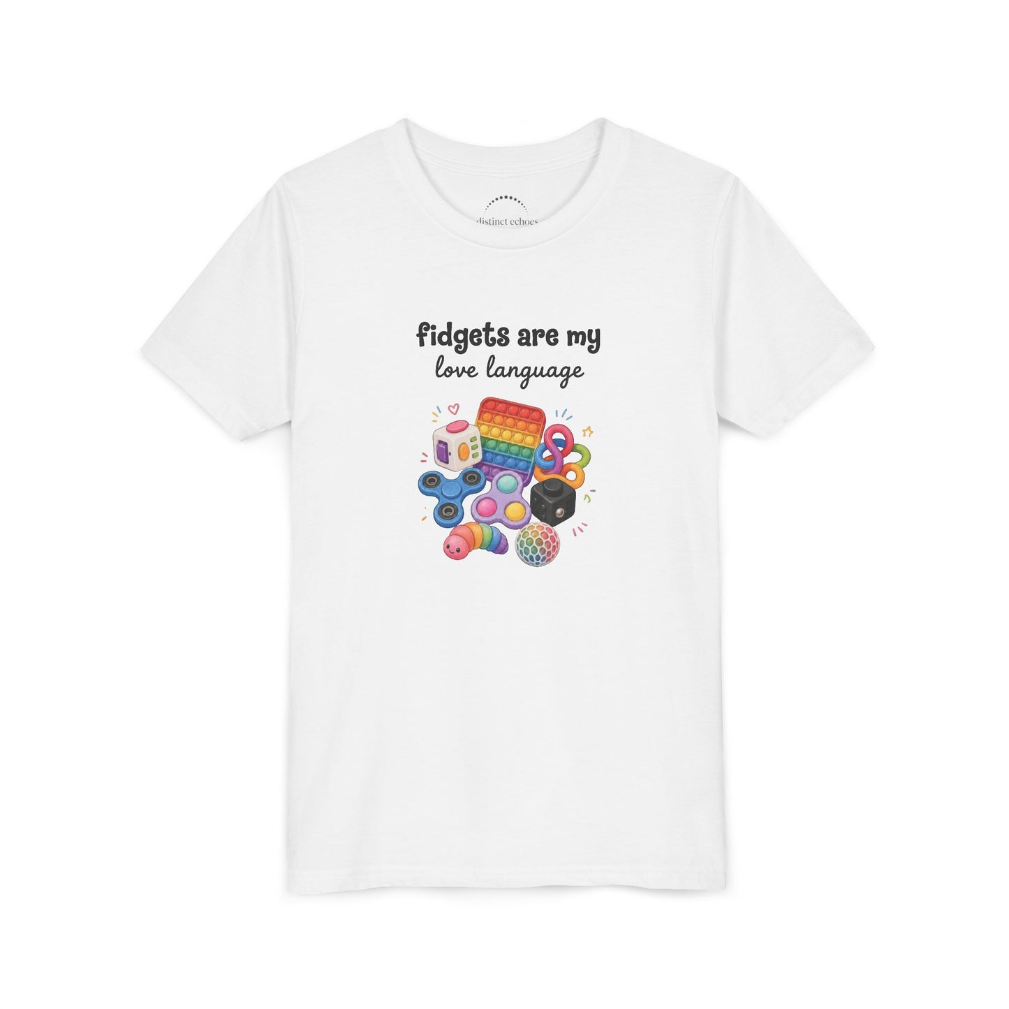 Youth Tee — Fidgets Are My Love Language