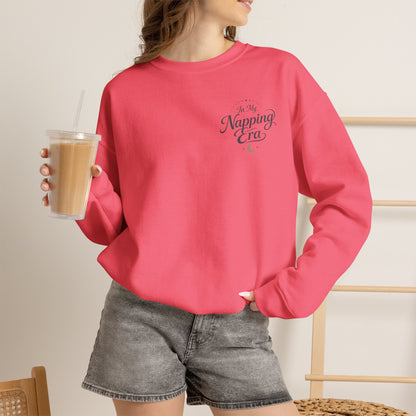 Napping Era Crewneck Sweatshirt — Cozy Sleep Lover Pullover