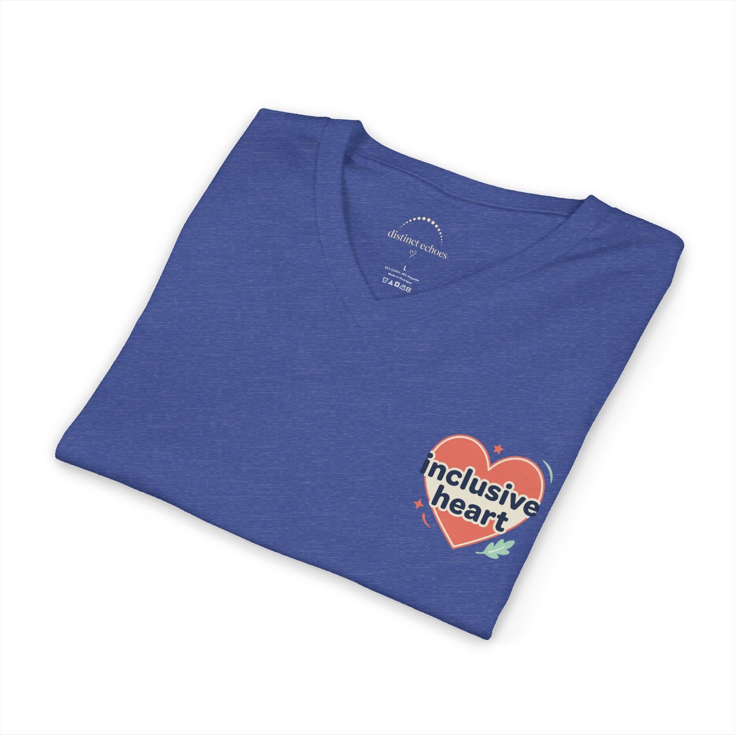 Inclusive Heart V-Neck T-shirt