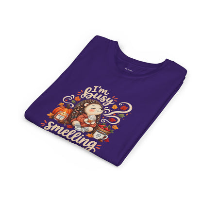 Fall Youth Tee — I'm Busy Smelling all the Smells