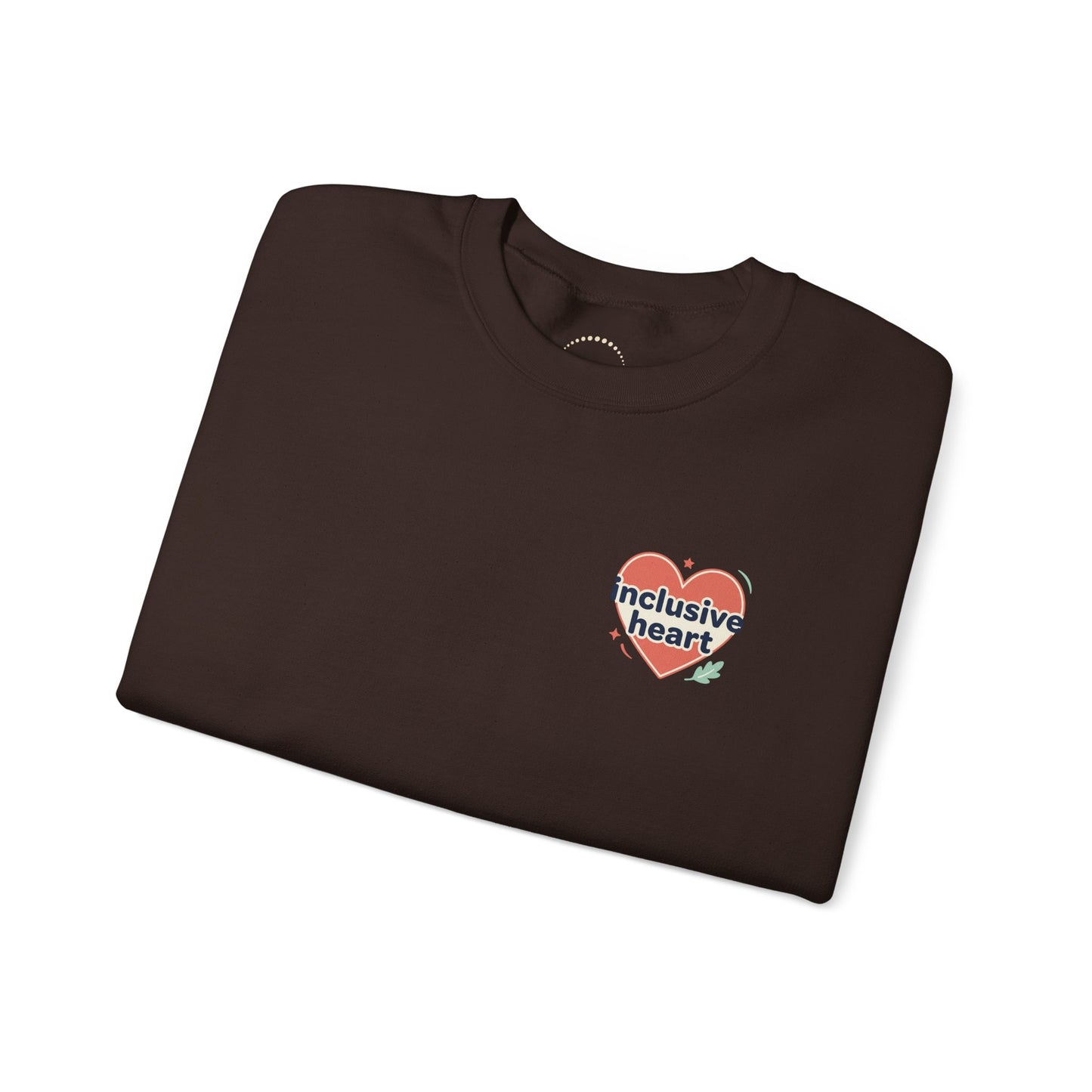 Inclusive Heart Crewneck Pullover