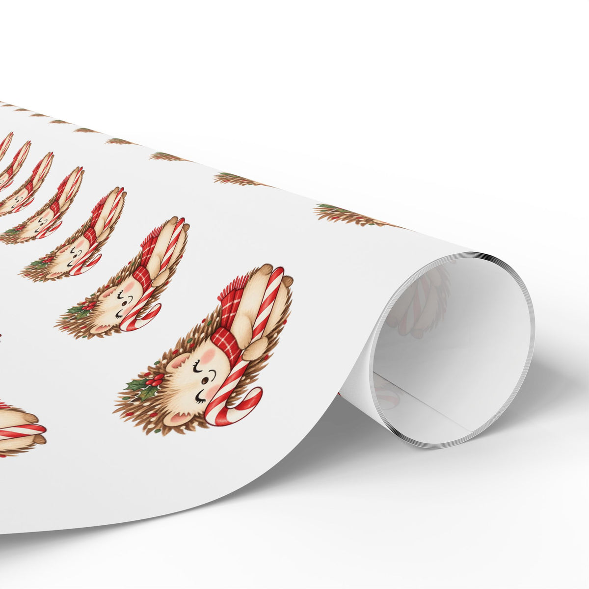 Christmas Wrapping Paper – Candycane Hugs Pattern 30" X 36"