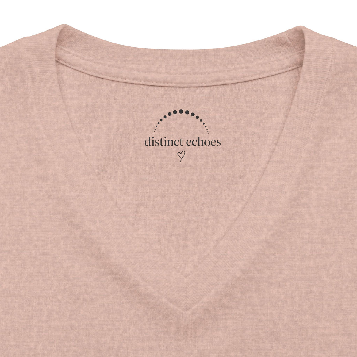 Spook-ish V‑Neck Tee — "Caffeinated & Mildly Haunted" Halloween Coffee Shirt