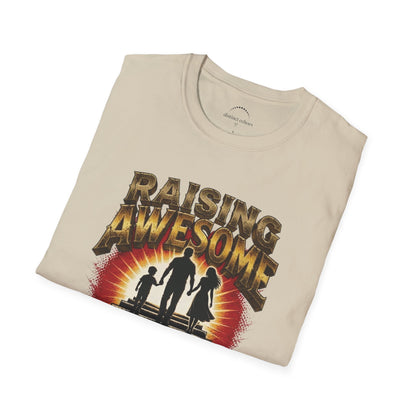 Raising Awesome (Takes Extra Steps) Family Pride Tee