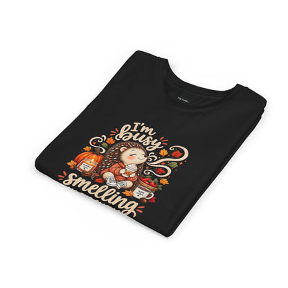 Fall Youth Tee — I'm Busy Smelling all the Smells