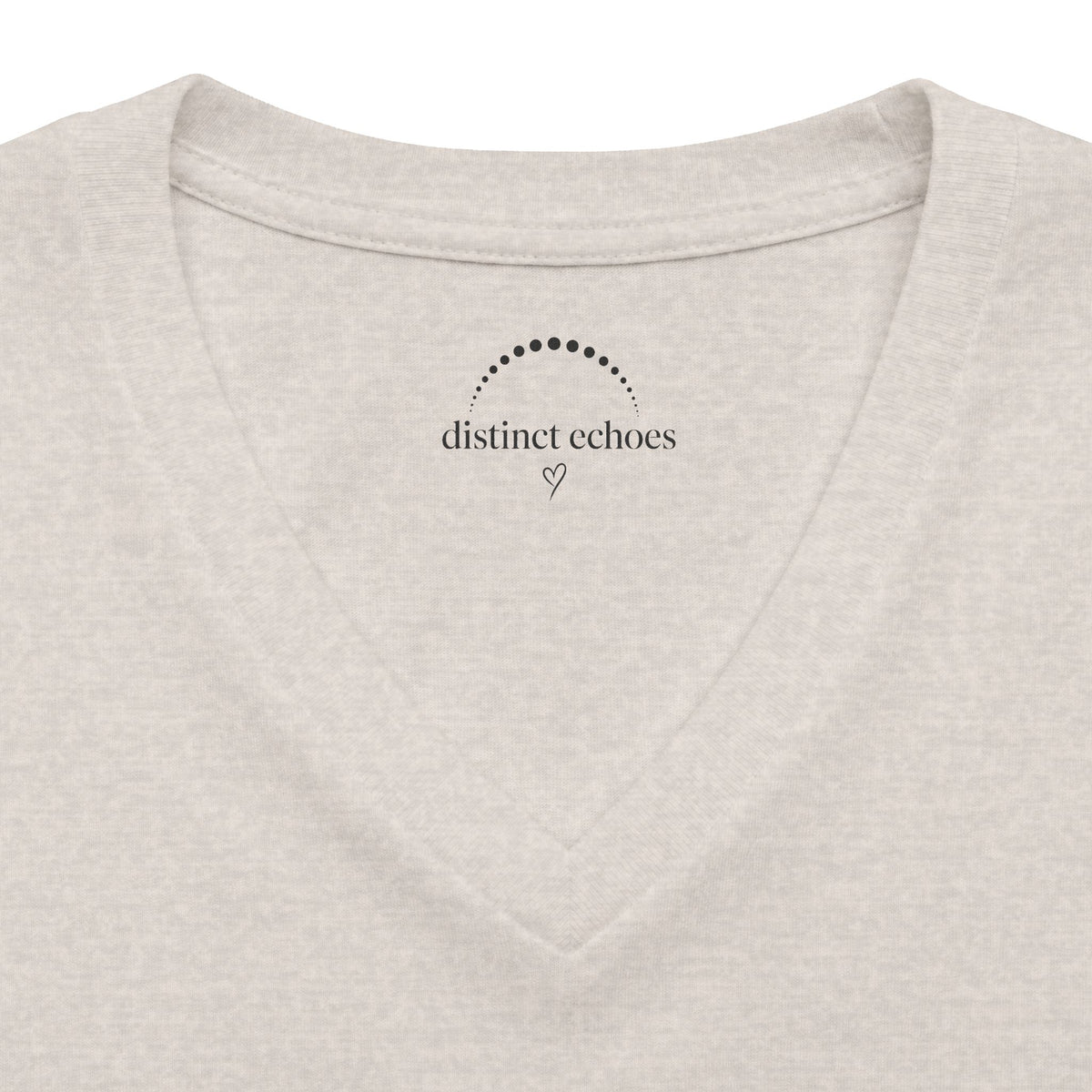 ASL Alphabet V-Neck Tee — Women's Sign Language Graphic T-Shirt  "Fall is for Everyone"