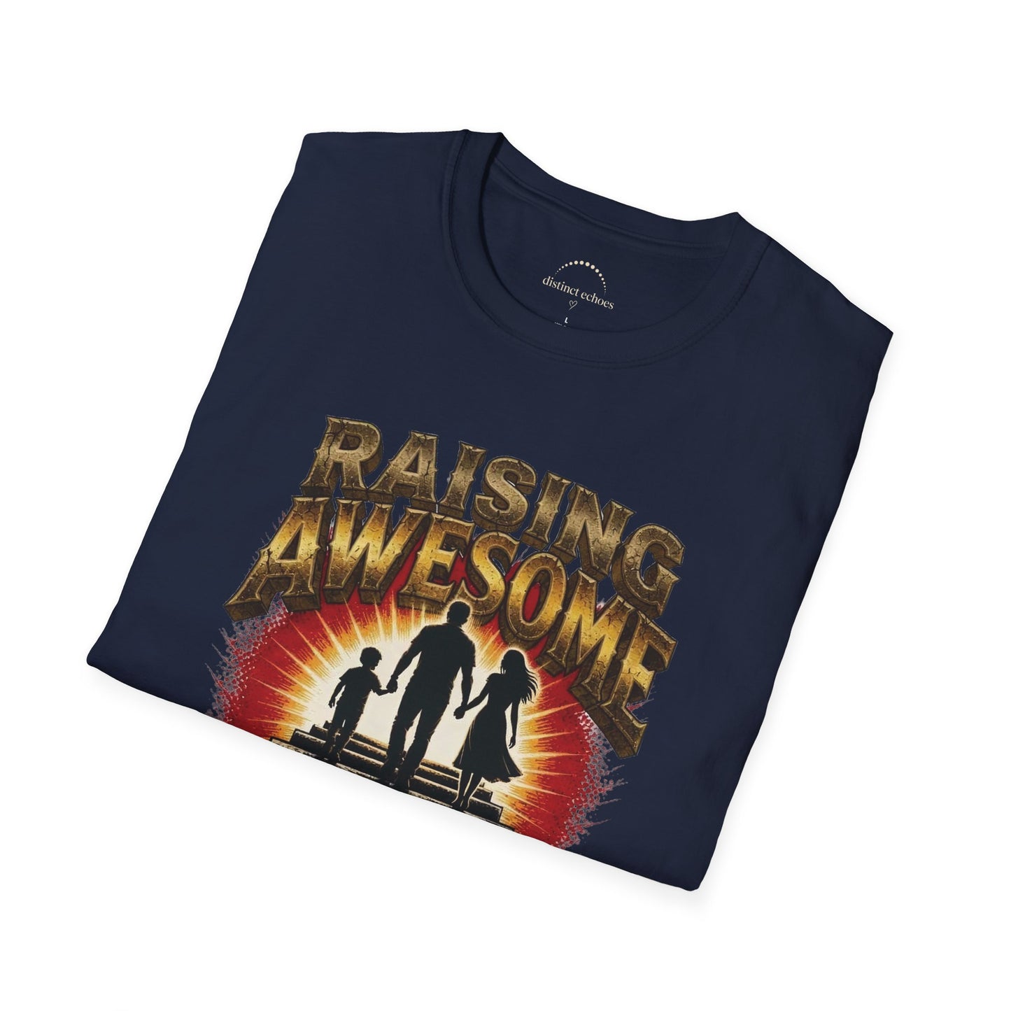 Raising Awesome (Takes Extra Steps) Family Pride Tee