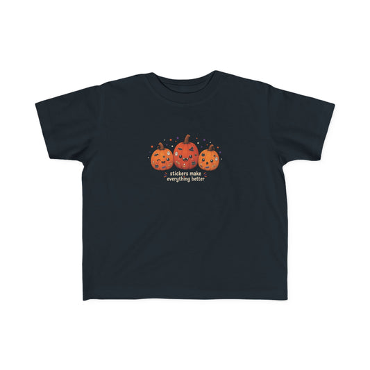 Toddler Pumpkin Trio Tee — Stickers Make Everything Better