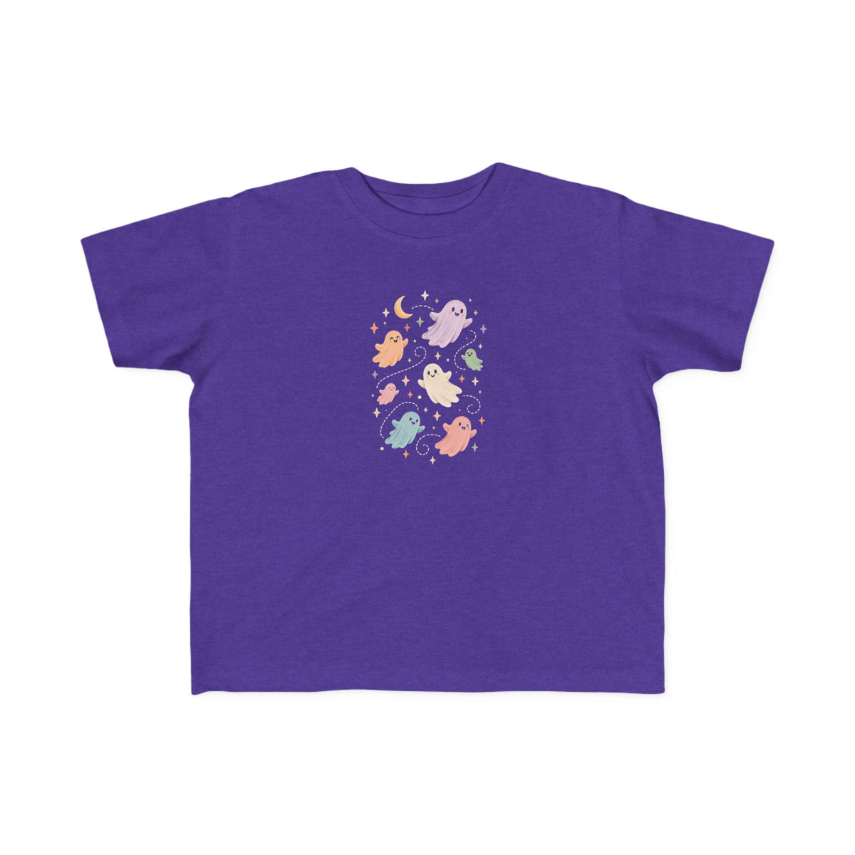 Toddler Tee — Pastel Ghosts Cute Halloween Graphic