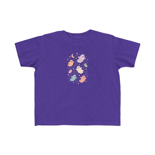 Toddler Tee — Pastel Ghosts Cute Halloween Graphic