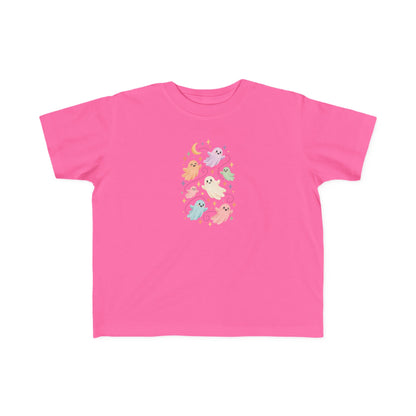 Toddler Tee — Pastel Ghosts Cute Halloween Graphic