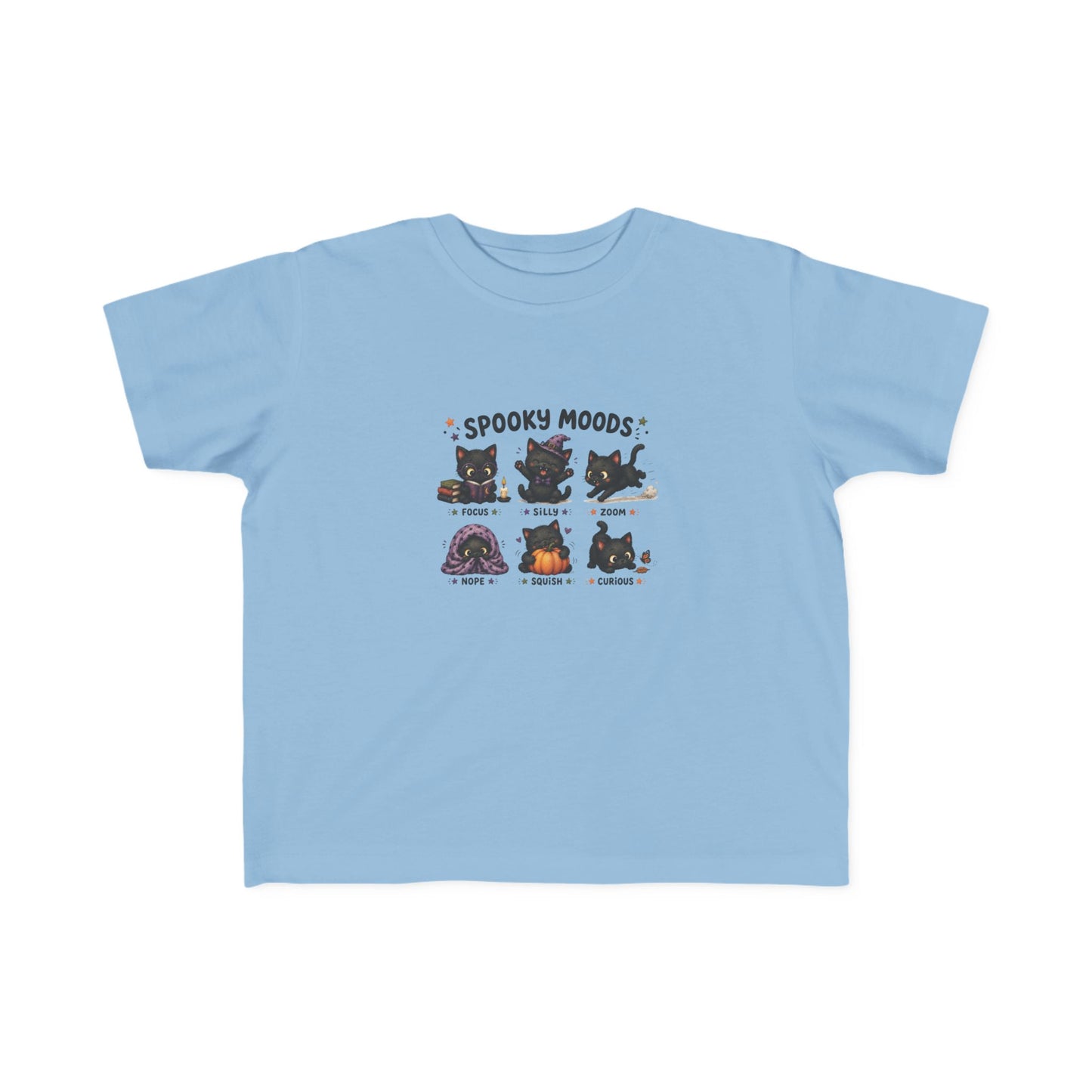 Toddler Tee - Spooky Moods mini Halloween Cats