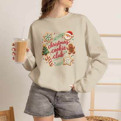 Christmas Cookie Club Cozy Sweatshirt