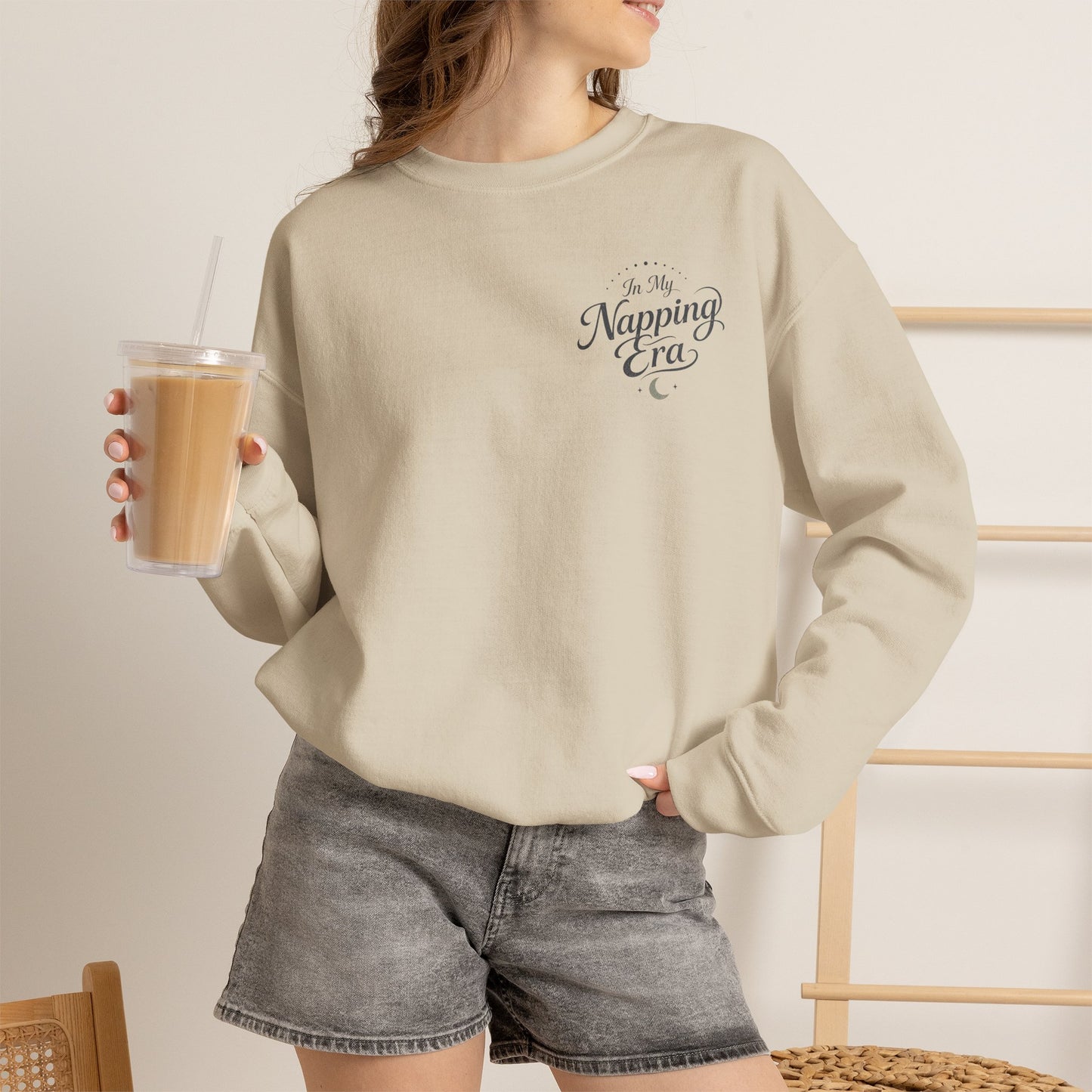 Napping Era Crewneck Sweatshirt — Cozy Sleep Lover Pullover