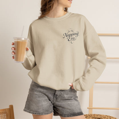 Napping Era Crewneck Sweatshirt — Cozy Sleep Lover Pullover