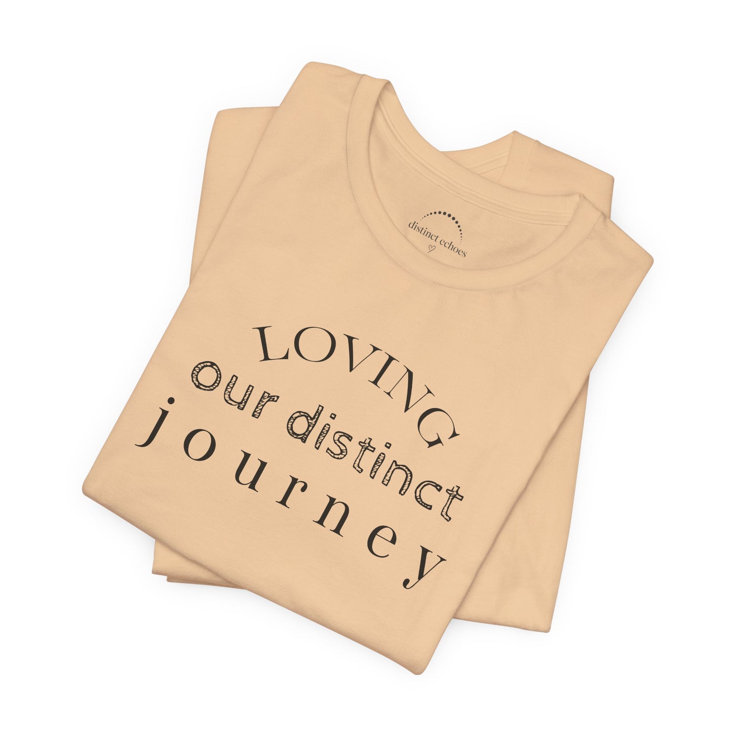 Loving Our Distinct Journey Tee - Neurodiverse Family Life