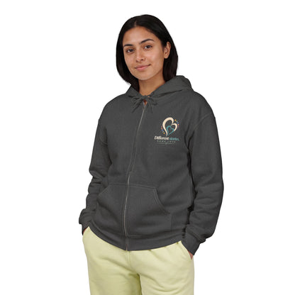 Love Without Limits Full Zip Hoodie — "Different Stories Same Love"  Signature Collection No. 002