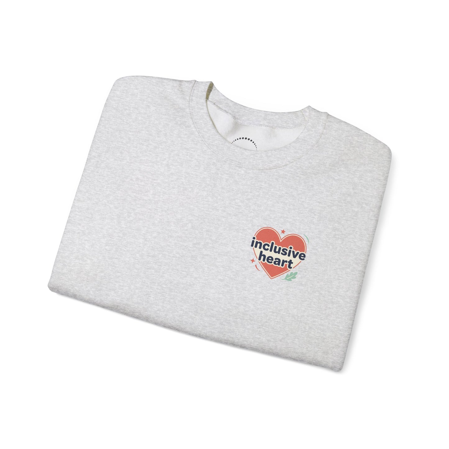Inclusive Heart Crewneck Pullover