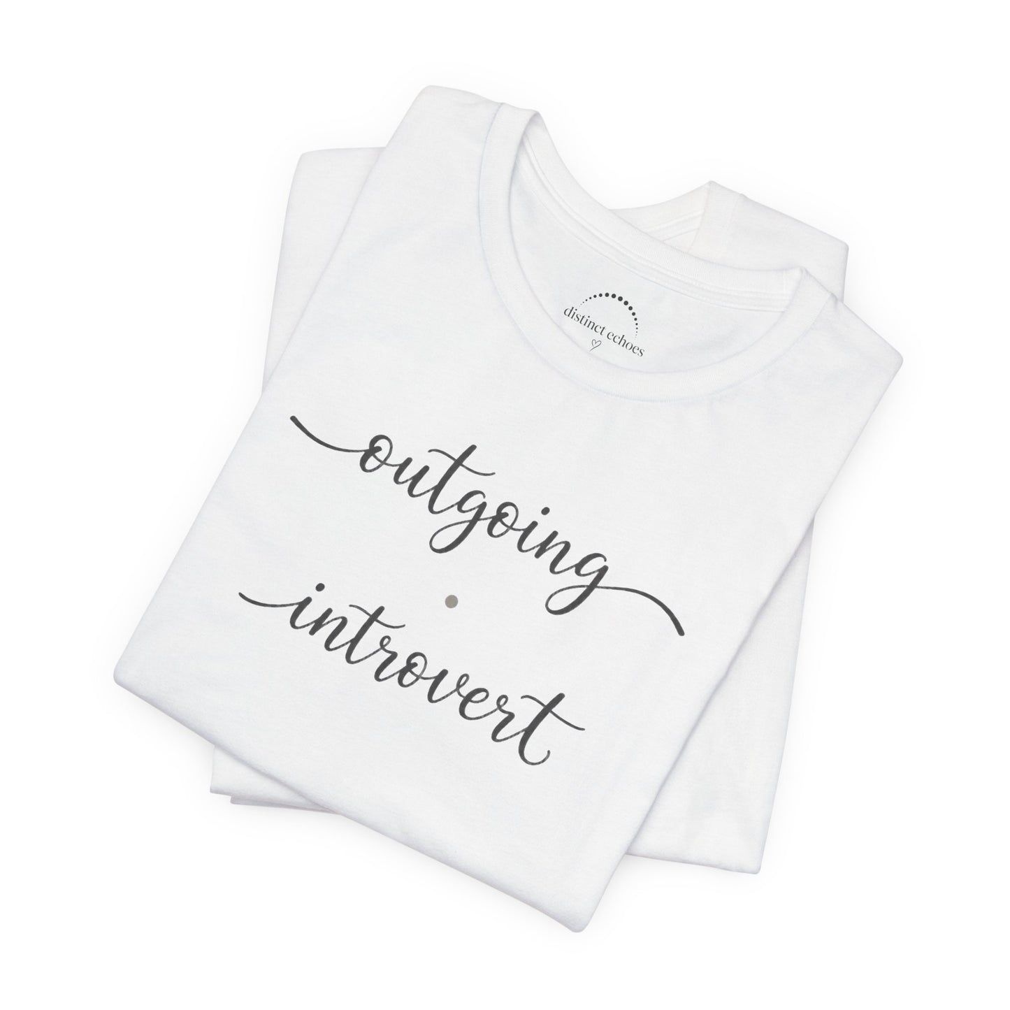 Outgoing Introvert T-Shirt — Fun Introvert Graphic Tee