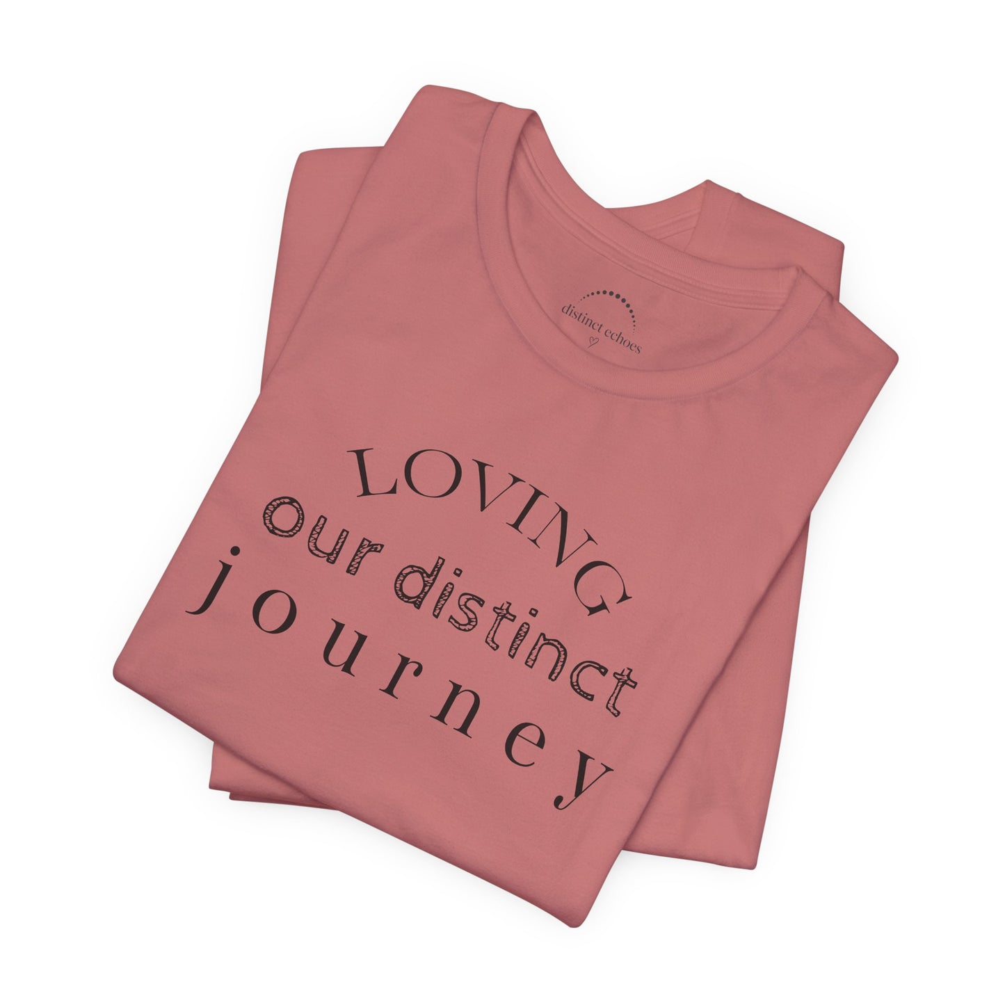 Loving Our Distinct Journey Tee - Neurodiverse Family Life