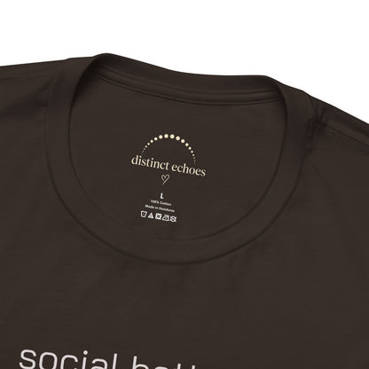 Social Battery Tee – “Social Battery” Low Charge Graphic T‑Shirt