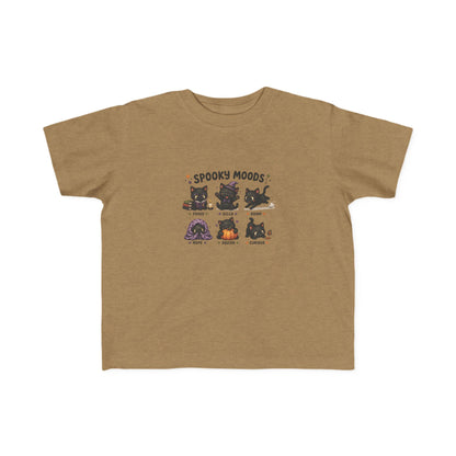 Toddler Tee - Spooky Moods mini Halloween Cats