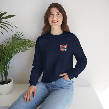 Inclusive Heart Crewneck Pullover