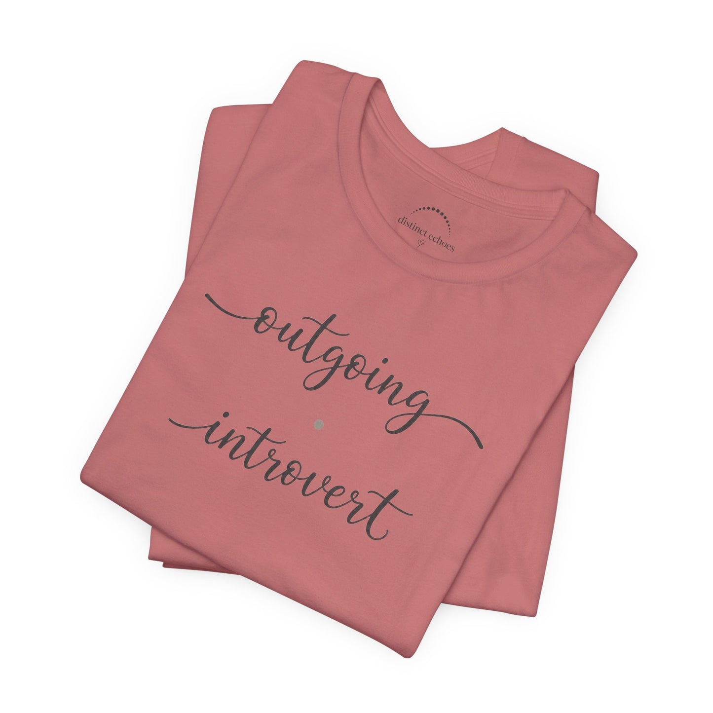 Outgoing Introvert T-Shirt — Fun Introvert Graphic Tee