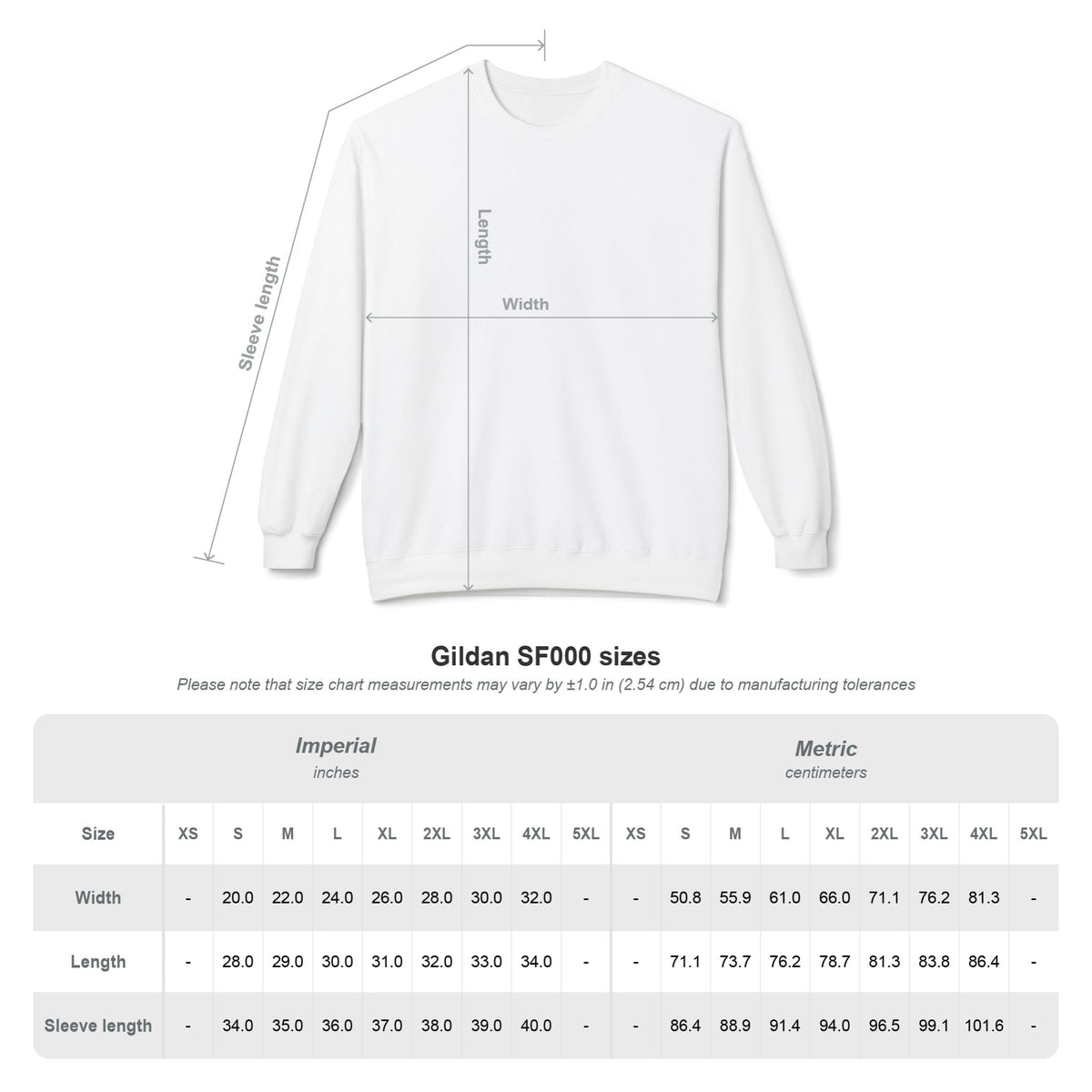 Merry Christmas Faux-Embroidery -  Midweight Crewneck Sweatshirt, S - 4XL