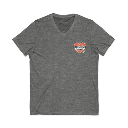 Inclusive Heart V-Neck T-shirt