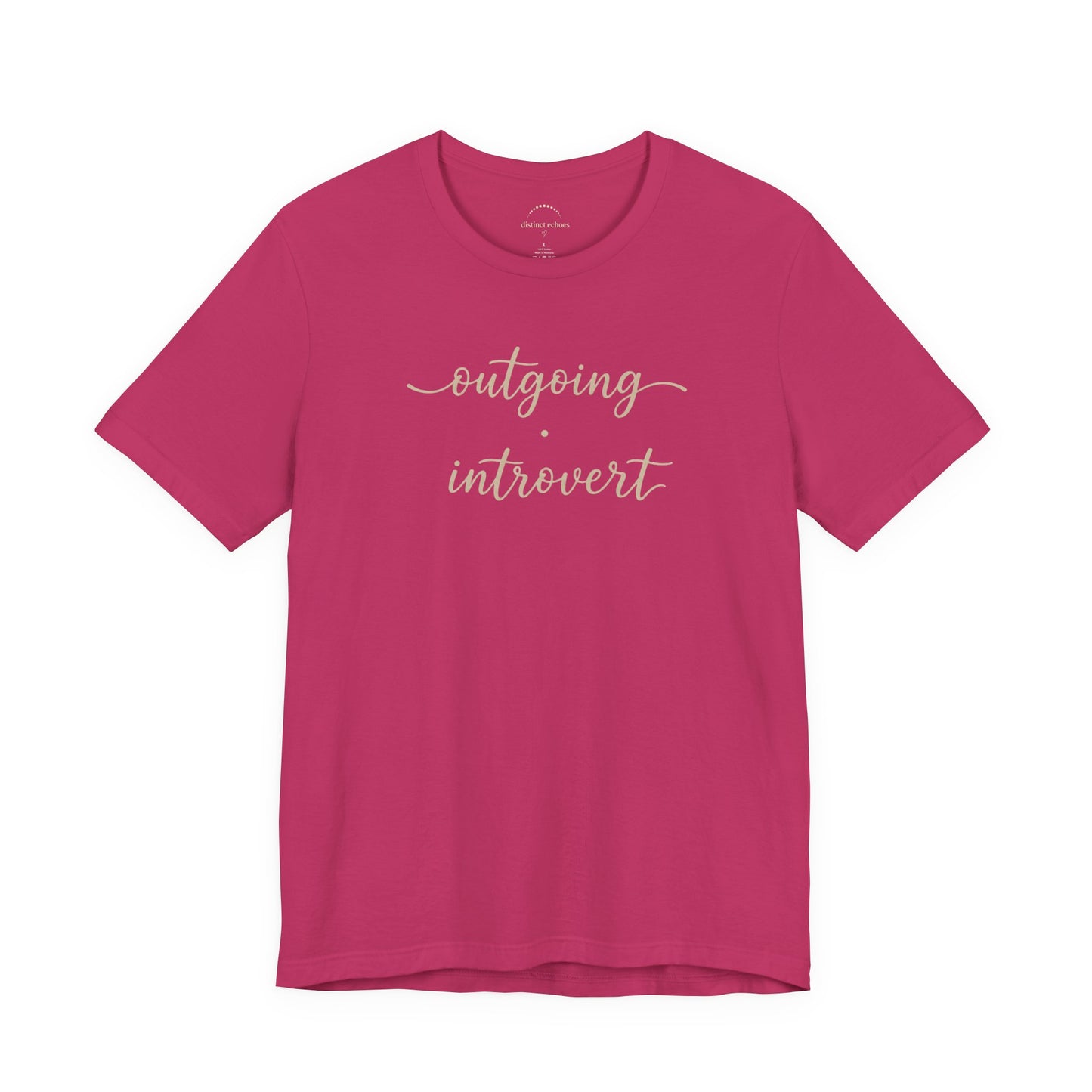 Outgoing Introvert T-Shirt — Fun Introvert Graphic Tee