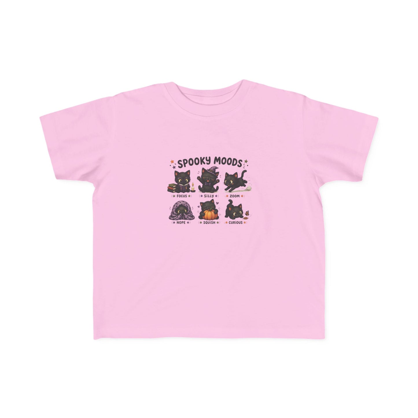 Toddler Tee - Spooky Moods mini Halloween Cats