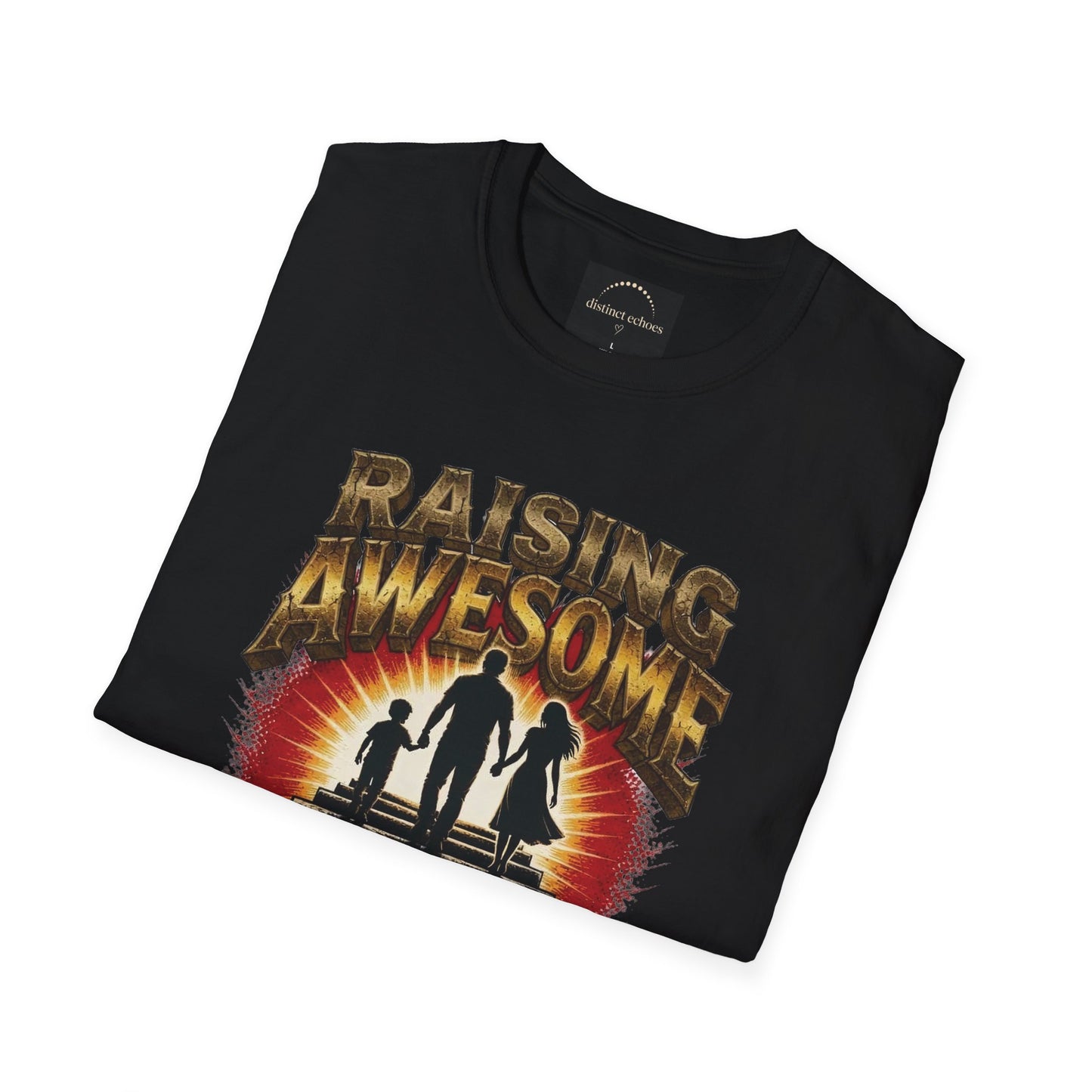 Raising Awesome (Takes Extra Steps) Family Pride Tee