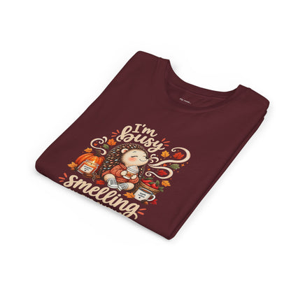 Fall Youth Tee — I'm Busy Smelling all the Smells