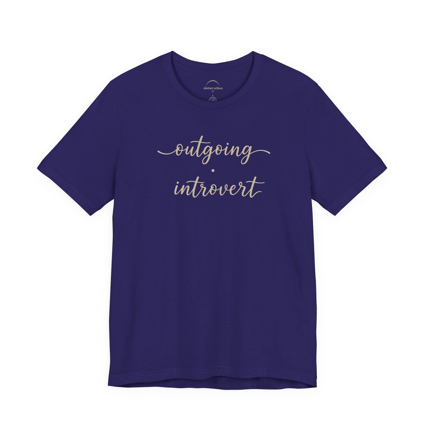 Outgoing Introvert T-Shirt — Fun Introvert Graphic Tee