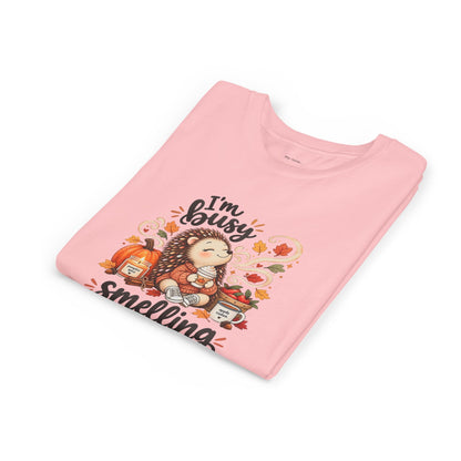 Fall Youth Tee — I'm Busy Smelling all the Smells