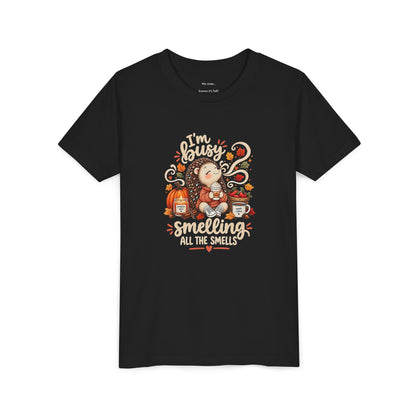 Fall Youth Tee — I'm Busy Smelling all the Smells