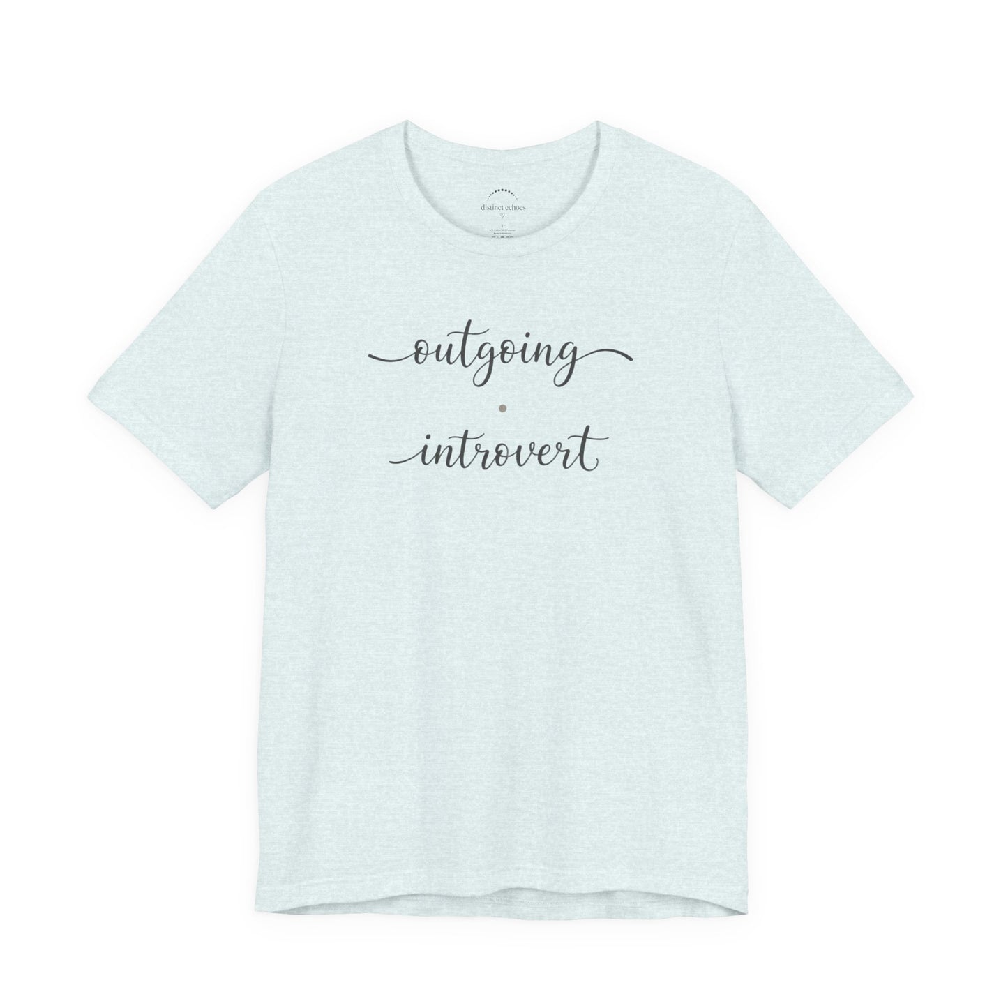 Outgoing Introvert T-Shirt — Fun Introvert Graphic Tee