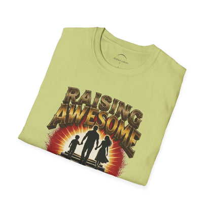 Raising Awesome (Takes Extra Steps) Family Pride Tee