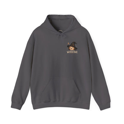 Halloween Hoodie - "Resting Witch Face" Funny Fall Graphic Comfort