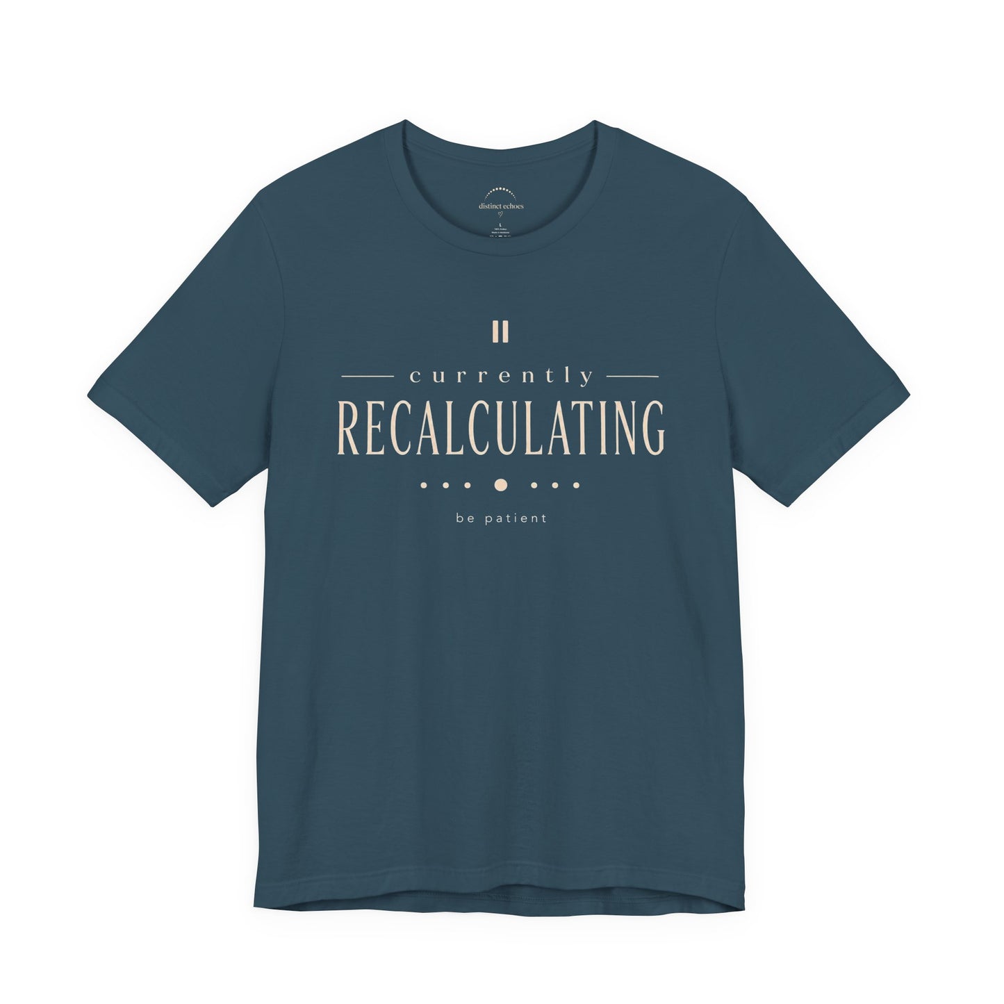 "Currently Recalculating" Graphic Unisex T-shirt